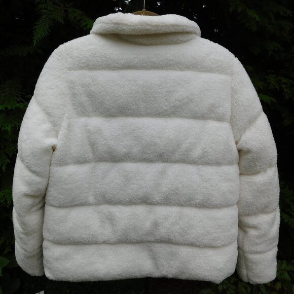 Bagatelle Cold-Weather Faux Fur Puffer Teddie Coat  NWT  Sz-L - Picture 2 of 4